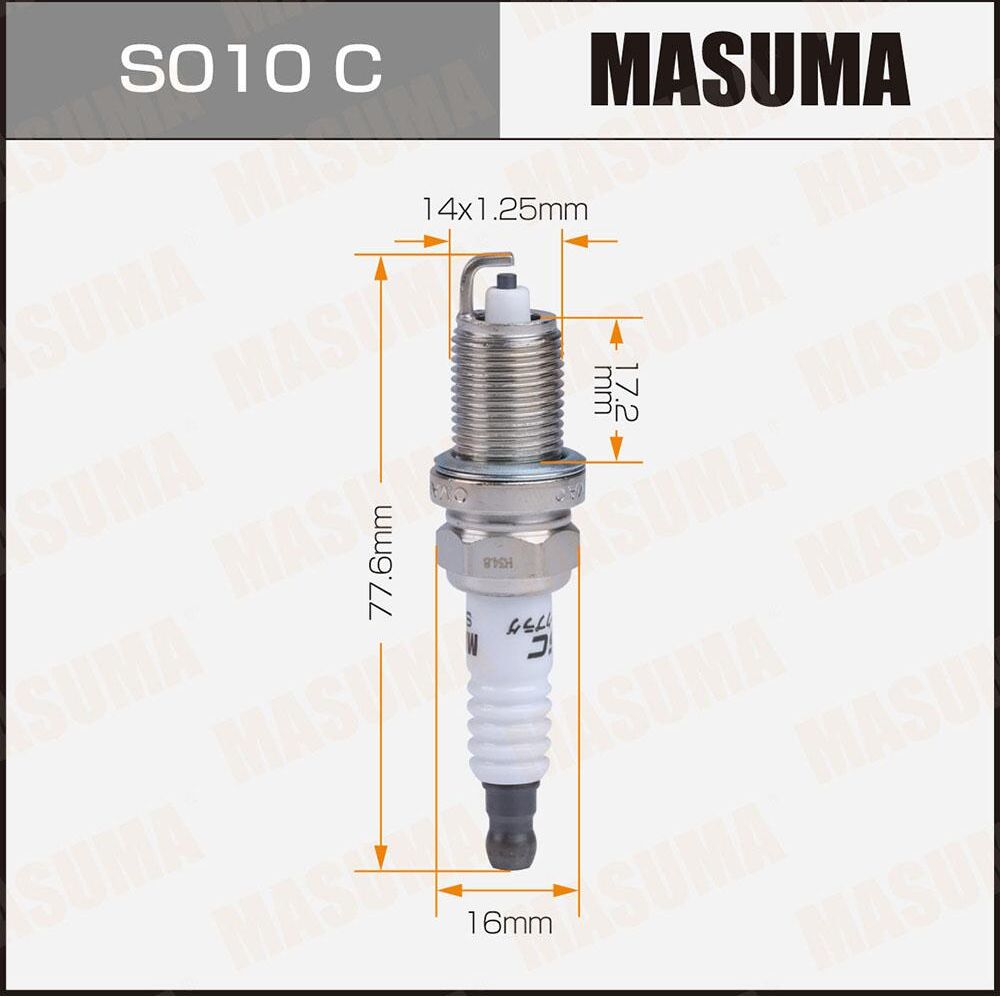 Свеча зажигания (Masuma). Артикул S010C