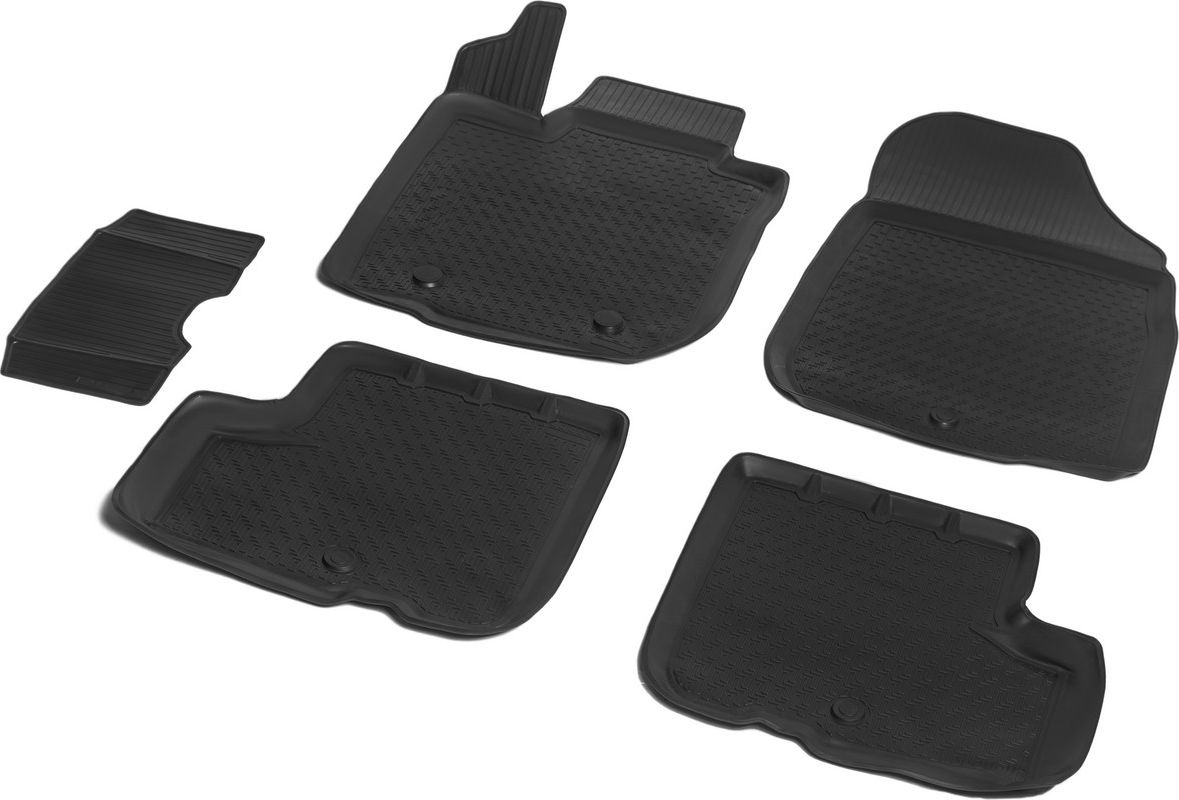 Коврики Rival для салона Lada Largus/Largus Cross I рестайлинг универсал (7 мест) 2021-2026. Артикул 16003006