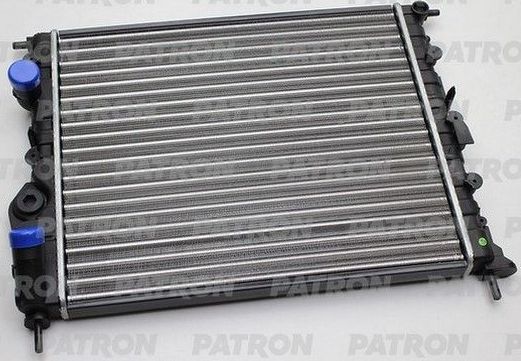 Радиатор охлаждения двигателя Patron для Renault Scenic II 1999-2003. Артикул PRS3343
