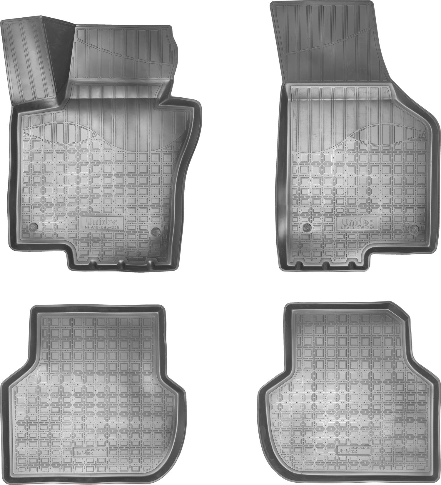 Коврики Норпласт для салона Volkswagen Jetta VI рестайлинг 2015-2018. Артикул NPA10-C95-245