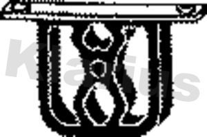 Крепление глушителя Klarius (резина). Артикул 420226