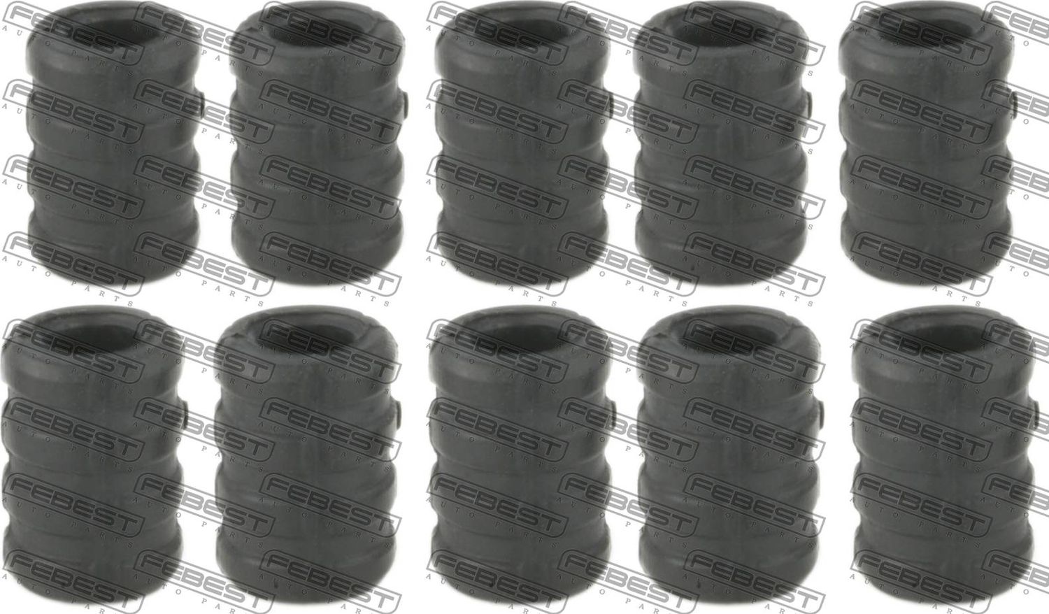 Заглушка направляющей втулки тормозного суппорта p Febest. Артикул HYT-H1-PCS10