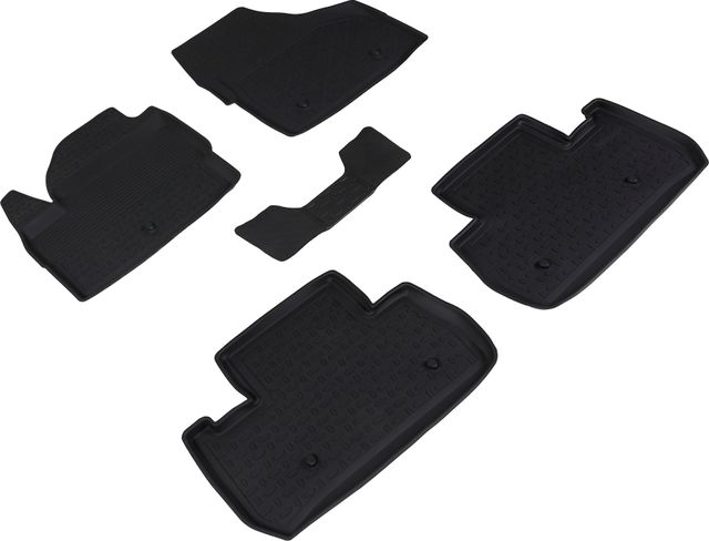 Коврики резиновые Seintex с высоким бортиком для салона Land Rover Freelander II 2006-2014. Артикул 83458