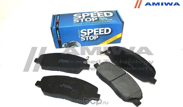 Колодки тормозные передние (Amiwa). Артикул CD11198S