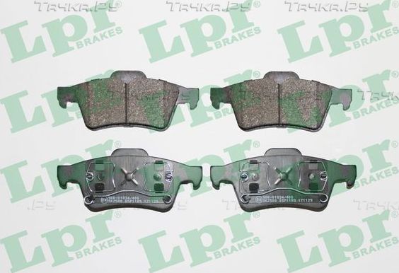 Тормозные колодки LPR. Артикул 05P1189