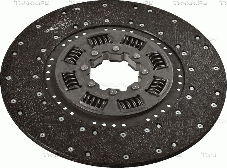 Диск сцепления SACHS для Renault Magnum 1995-2013. Артикул 1862 380 031