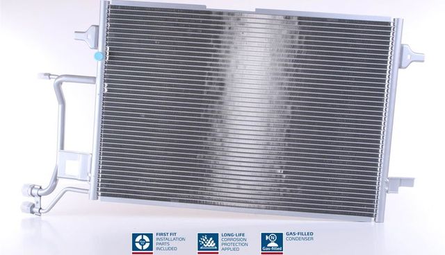 Радиатор кондиционера (конденсатор) Nissens (алюминий). Артикул 94207