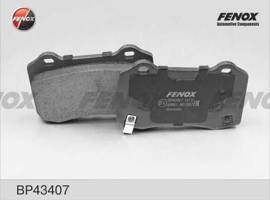 Тормозные колодки Fenox. Артикул BP43407