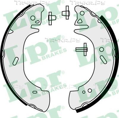 Тормозные колодки LPR задние для Nissan Interstar 2002-2026. Артикул 08440