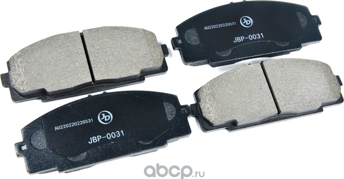 Колодки тормозные, передние D2104H (Just Drive) Just Drive. Артикул JBP0031