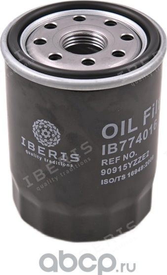 ФИЛЬТР МАСЛЯНЫЙ SUZUKI GRAND VITARA,SX4 (Iberis). Артикул IB774016 