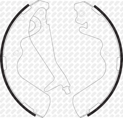 Тормозные колодки NiBK. Артикул FN0595