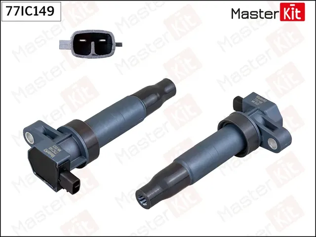 Катушка зажигания HYUNDAI SONATA NF 04-/IX55/KIASORENTO 06-/MAGENTIS/OPITIMA 06 (Master KIT). Артикул 77IC149