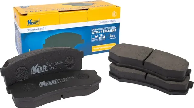 Колодки тормозные TOYOTA LAND CRUISER 09- 2.7/4.2 задн. (Kraft) Kraft. Артикул KT091438