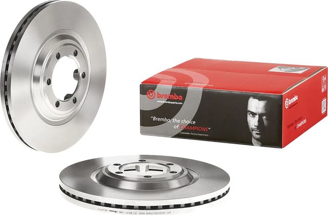 Тормозной диск Brembo PRIME LINE передний для Isuzu D-Max II 2012-2020. Артикул 09.C244.10