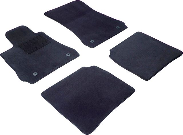 Коврики текстильные Seintex на нескользящей основе для салона Mercedes-Benz S-Класс W221 длинная база 2005-2013. Артикул 82433