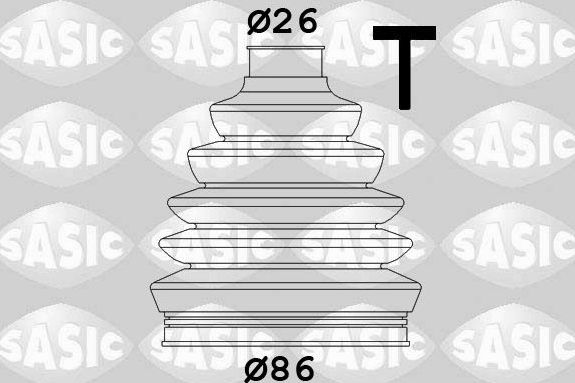 Пыльник ШРУСа наружный Sasic для Volkswagen Passat B5 1996-2005. Артикул 1906041
