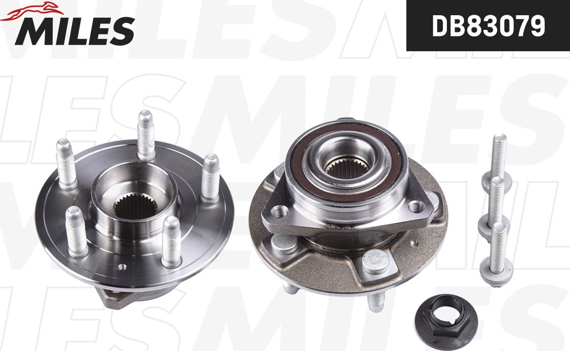 Ступица колеса с интегрированным подшипником Miles. Артикул DB83079