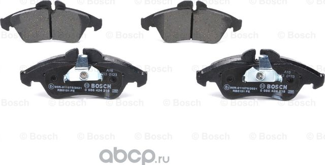 Колодки дисковые передние , MB Vito/Sprinter 208D/308D, VW T 28-35 95 (Bosch). Артикул 986424218
