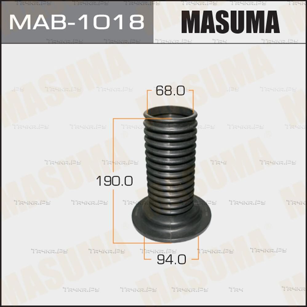 Комплект отбойников и пыльников амортизаторов (стоек) Masuma. Артикул MAB-1018