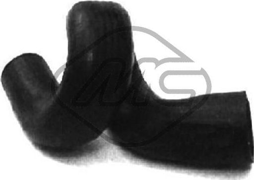 Патрубок радиатора (системы охлаждения) Metalcaucho верхний для Opel Astra F 1991-2005. Артикул 08143