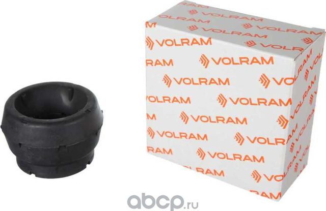 ОПОРА СТОЙКИ АМОРТИЗАТОРА VW POLO 09- SKODA RAPID 13- ПЕРЕДНЯЯ, ЛЕВ ПР, БЕЗ ПО (Volram). Артикул VR14146