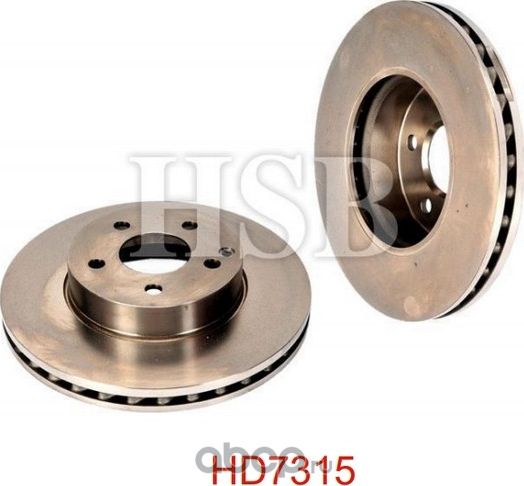 Диск тормозной передний MB W204/S204 1.8/2.1/2.5/3.0 07 (HSB). Артикул HD7315