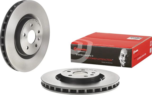 Тормозной диск Brembo PRIME LINE - UV Coated передний для Chevrolet Camaro VI 2011-2026. Артикул 09.8906.31