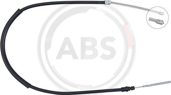 Трос ручника (тросик ручного тормоза) ABS задний левый для Citroen Jumpy I 1995-2006. Артикул K10806