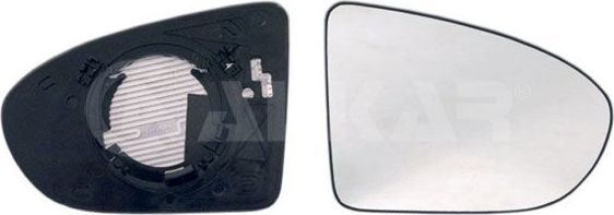 Зеркальное стекло бокового зеркала Alkar правое для Nissan Qashqai I 2007-2013. Артикул 6472567