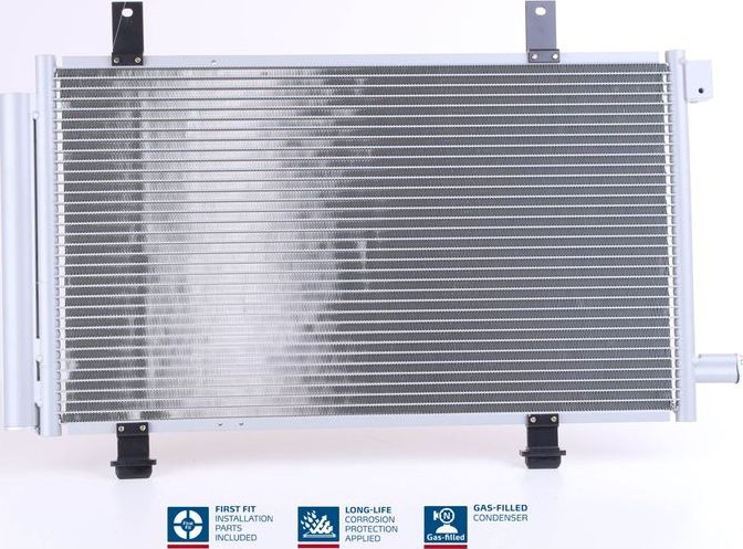 Радиатор кондиционера (конденсатор) Nissens (алюминий). Артикул 94979