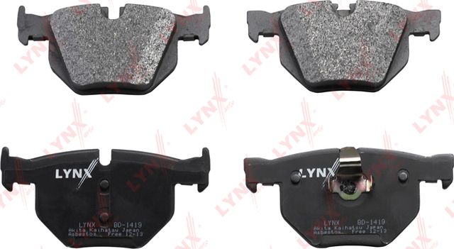 Тормозные колодки LYNXauto. Артикул BD-1419
