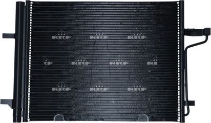 Радиатор кондиционера (конденсатор) NRF (алюминий). Артикул 350322