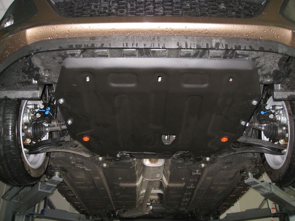 Защита Alfeco для картера и КПП Kia Soul I 2009-2014. Артикул ALF.11.10 st