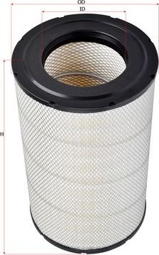 Воздушный фильтр Sakura. Артикул A-8579M