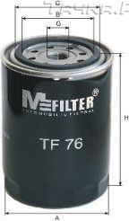 Масляный фильтр MFilter. Артикул TF 76