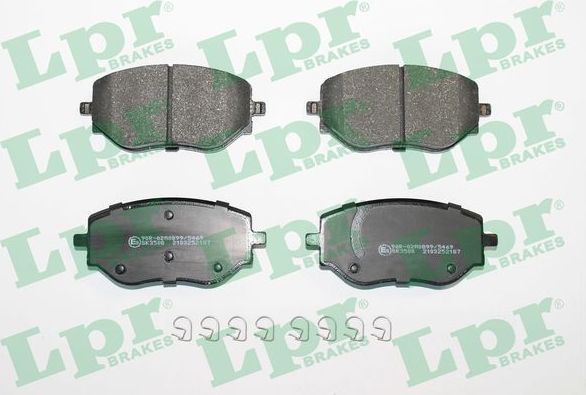 Тормозные колодки LPR. Артикул 05P2187