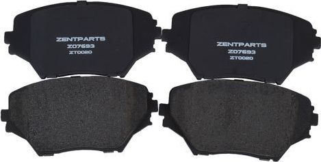 Тормозные колодки Zentparts. Артикул Z07693