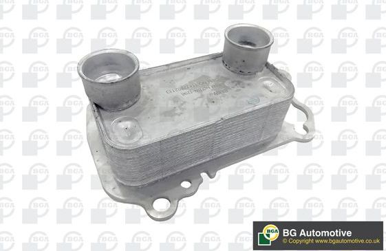 Радиатор масляный (маслоохладитель) для двигателя BGA (алюминий). Артикул CO0900