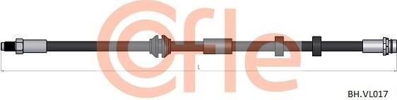 Тормозной шланг Cofle. Артикул 92.BH.VL017