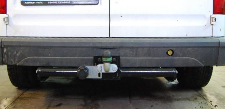 Фаркоп Лидер-Плюс для Ford Toutneo Connect I 2002-2013. Фланцевое крепление. Артикул F111-F