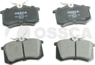 Тормозные колодки OSSCA. Артикул 71206