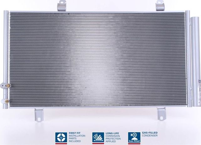 Радиатор кондиционера (конденсатор) Nissens (алюминий). Артикул 940194