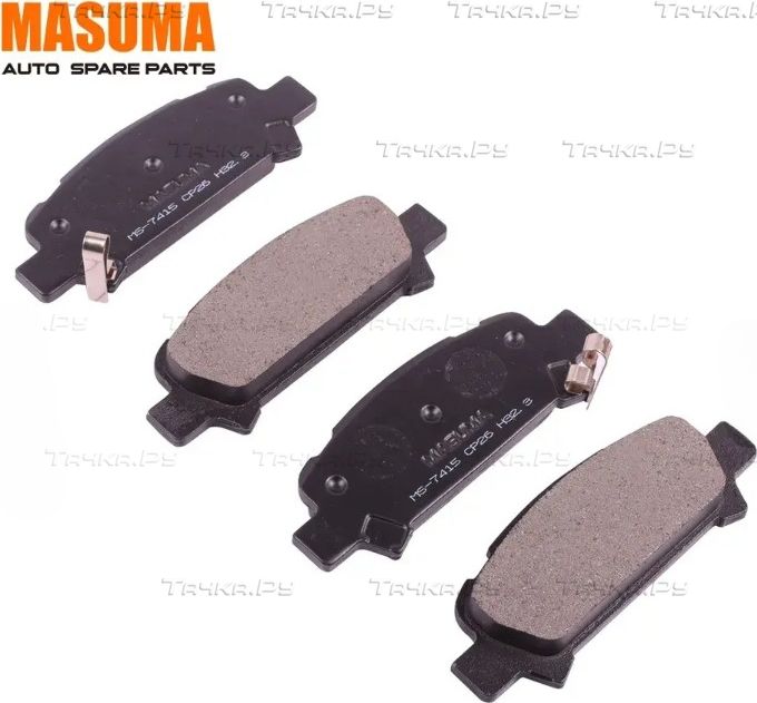 Тормозные колодки Masuma задние для Subaru Legacy IV 2003-2009. Артикул MS-7415