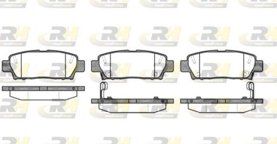 Тормозные колодки RoadHouse передние для Toyota Avalon I 1996-1999. Артикул 2632.02