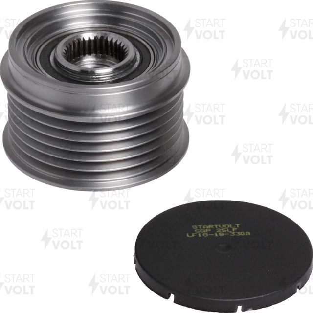 Муфта генератора обгонная StartVOLT для Mazda 6 I (GG) 2002-2008. Артикул SGP 25LF