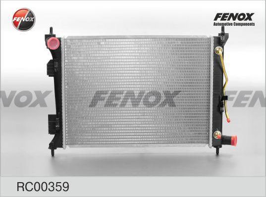Радиатор охлаждения двигателя Fenox. Артикул RC00359
