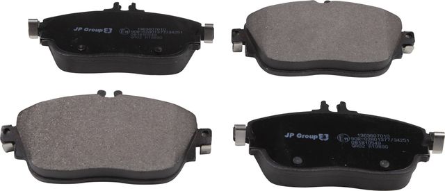Тормозные колодки JP Group. Артикул 1363607010