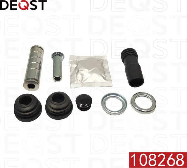 Комплект направляющих тормозного суппорта заднего (направляющая O22 mm  суппорт ATE). MERCEDES-BENZ  (Deqst). Артикул 108268