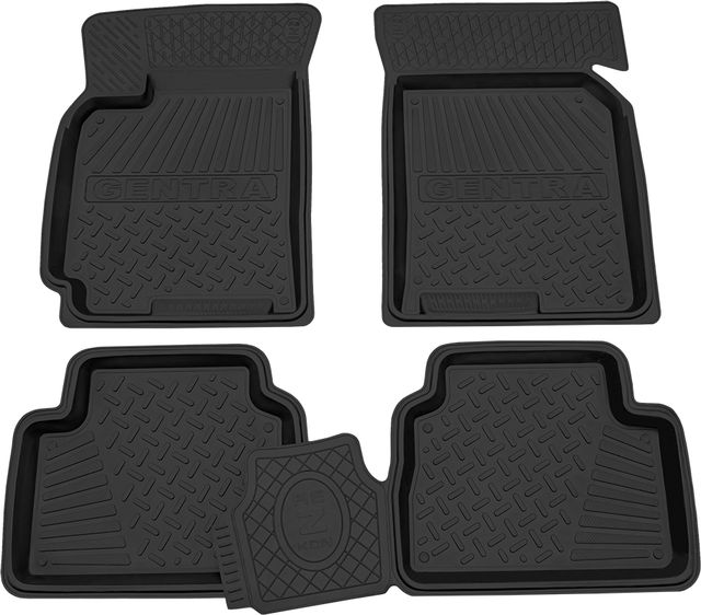 Коврики Rezkon резиновые для салона Ravon Gentra 2016-2018. Артикул 1043020100